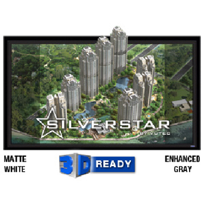 Экран для трехмерного кино - Vutec SilverStar 3D READY