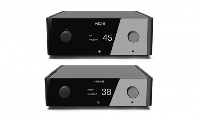 Увенчанная наградами серия усилителей Michi расширена двумя интегрированными моделями