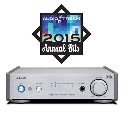Награда «Annual Bits Awards 2015» для USB-ЦАП/усилителя TEAC AI-301DA