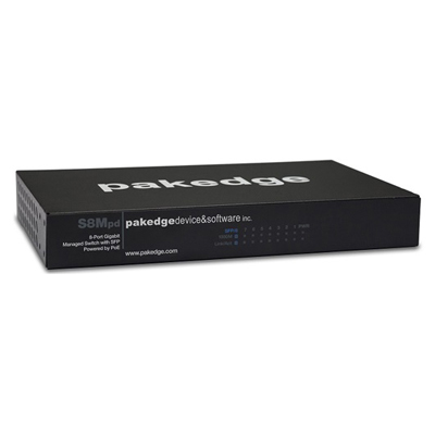 Управляемый коммутатор на 8 гигабитных Ethernet портов Pakedge S8Mpd