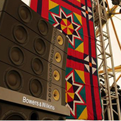 Концертная система Bowers & Wilkins на музыкальном фестивале WOMAD
