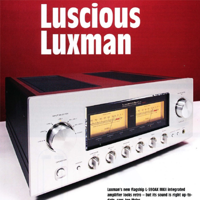 Усилитель Luxman L590AXII – Выдающийся!