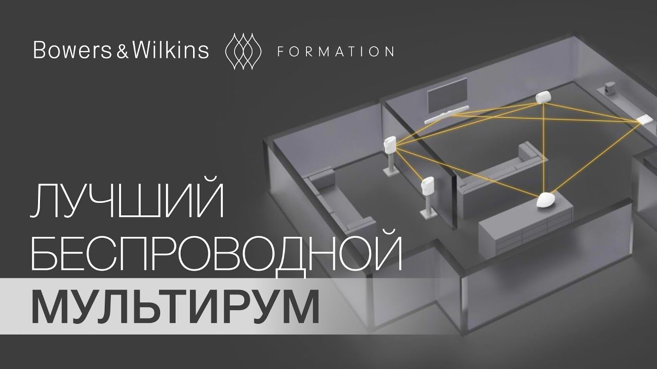 Звук во всем доме | Bowers & Wilkins Formation!