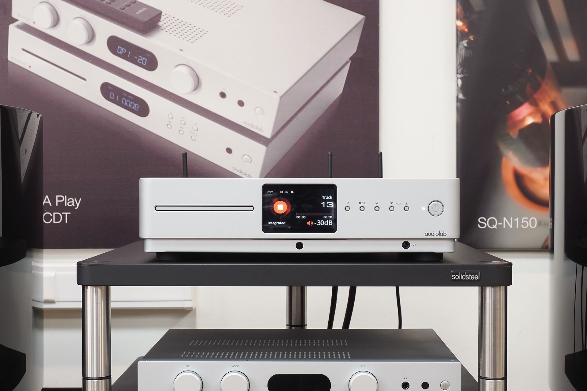 Тест усилителя/стримера/ CD-плеера Audiolab Omnia в Stereo.ru!