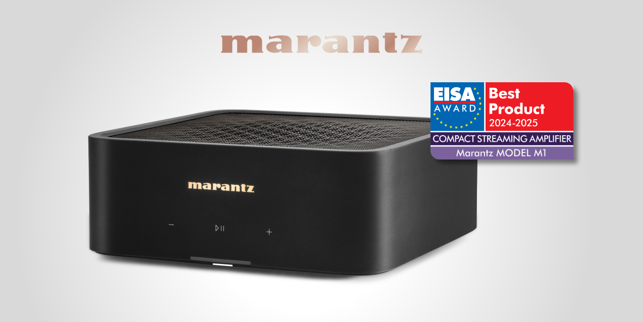 Marantz MODEL M1 признан лучшим компактным стриминговым усилителем!