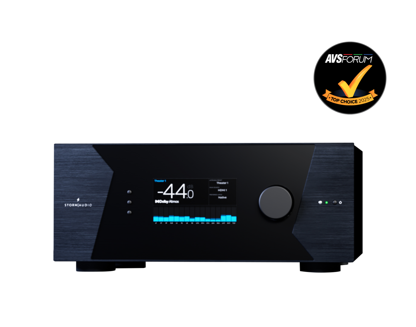 AV-ресивер Storm Audio ISR Fusion 20 получил награду AVS Forum Top Choice 2025!