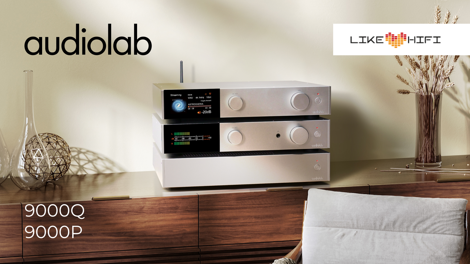 Audiolab 9000Q и 9000P — грандиозное сочетание!