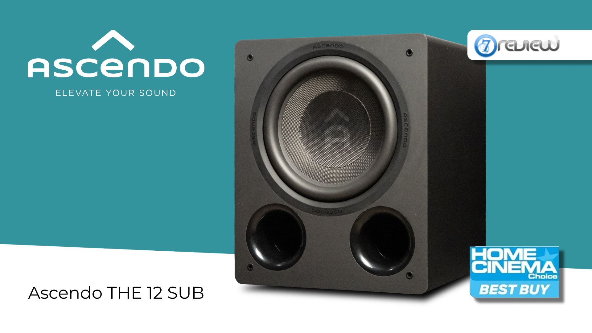 Сабвуфер ASCENDO The 12 SUB ACTIVE VENTED - обеспечивает басы в полной мере!