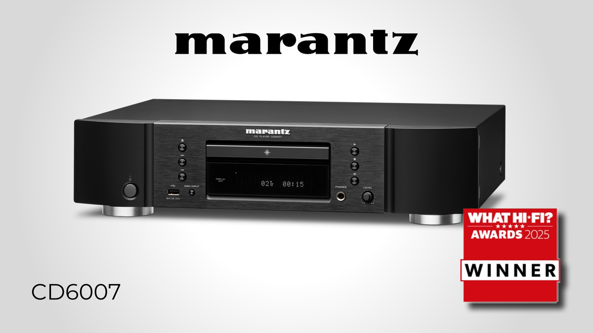 Marantz CD6007 - «Лучший CD-плеер 2025 года ценою до 500 фунтов» по версии журнала «What Hi-Fi»
