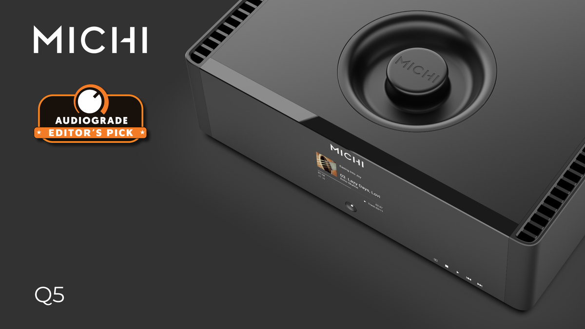 Rotel Michi Q5 CD player/DAC - хотя у него цифровое сердце, но в нем звучит душа, почти в аналоговом режиме