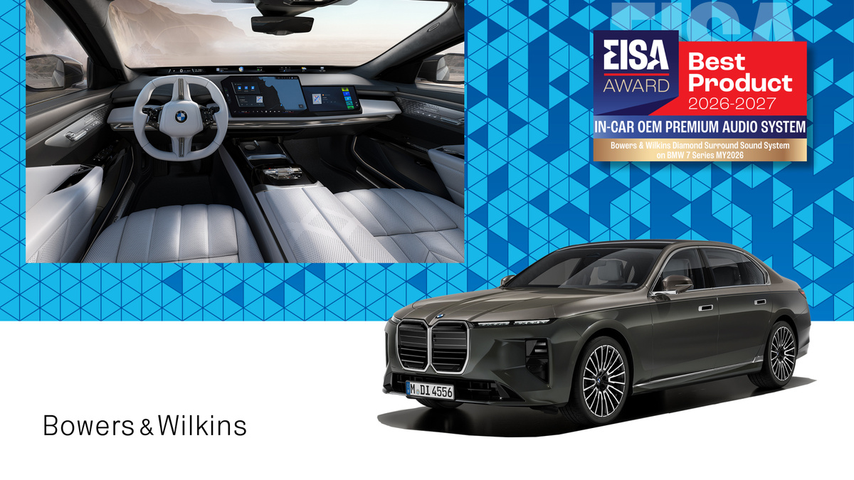 Bowers & Wilkins в BMW 7-й серии: 1965 Вт и награда EISA