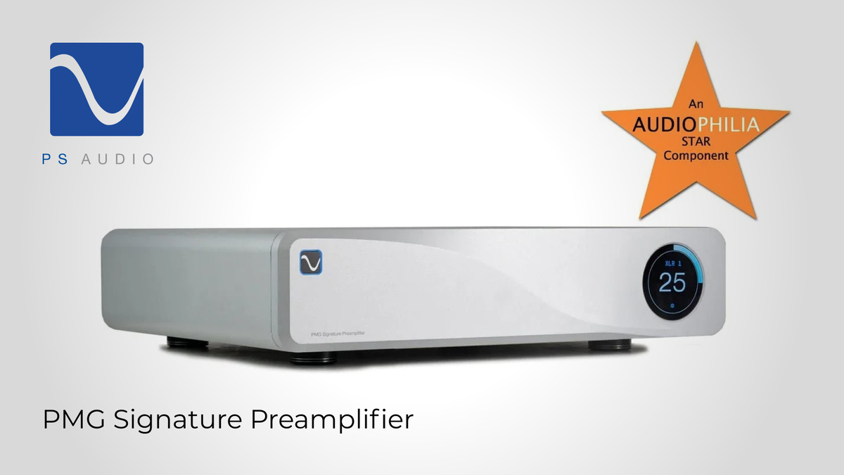 PS Audio PMG Signature Preamplifier - «Звездный компонент»!